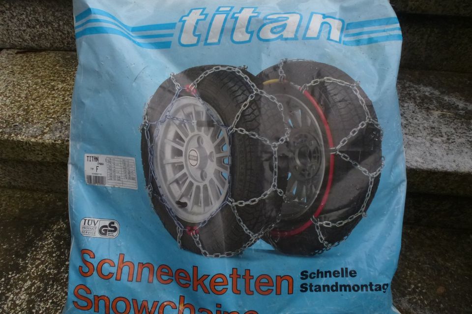 TITAN, Schneeketten, Typ F, Schnellmontage, neu in Solms