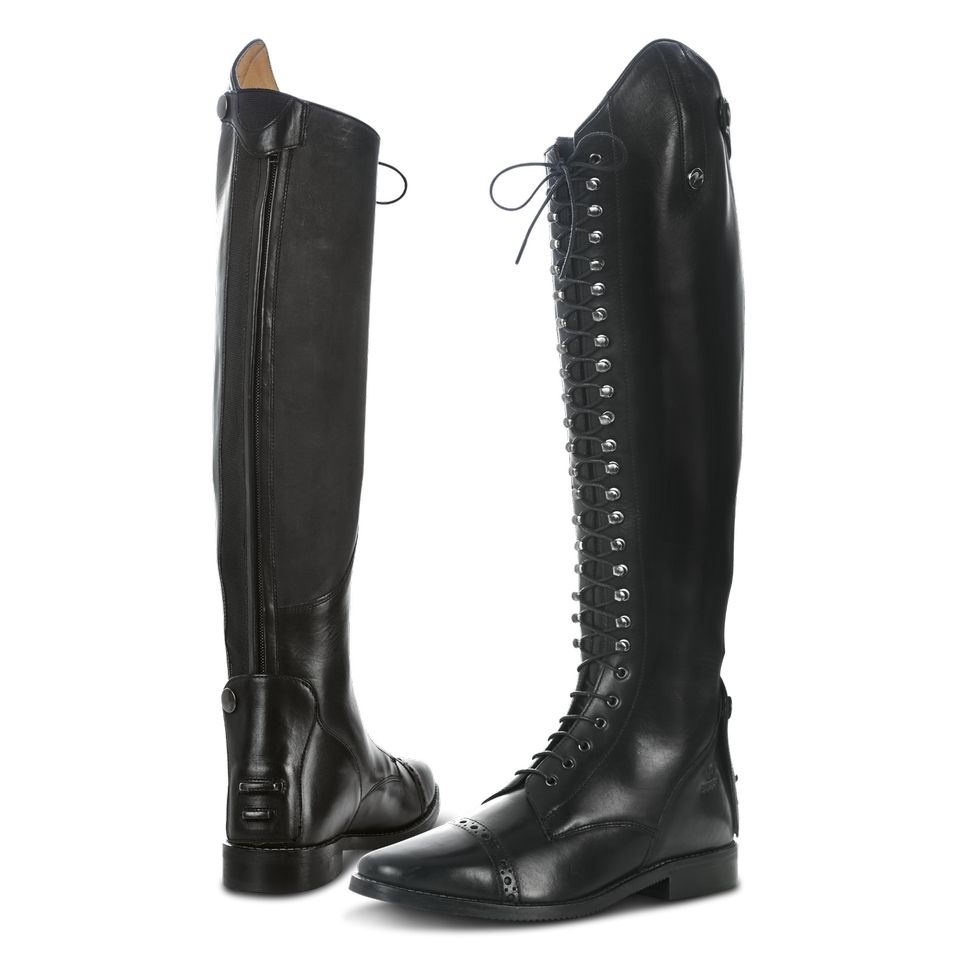 Busse Lederreitstiefel Laval in schwarz und braun UVP 269.-€ jetzt 199.-€ in blau nur 189.-€ mit Poloschnürung, Rindsleder viele Höhen und Weiten ab Gr 36,37,38,39,40,41,42,43 Reitstiefel reduziert in Kempen