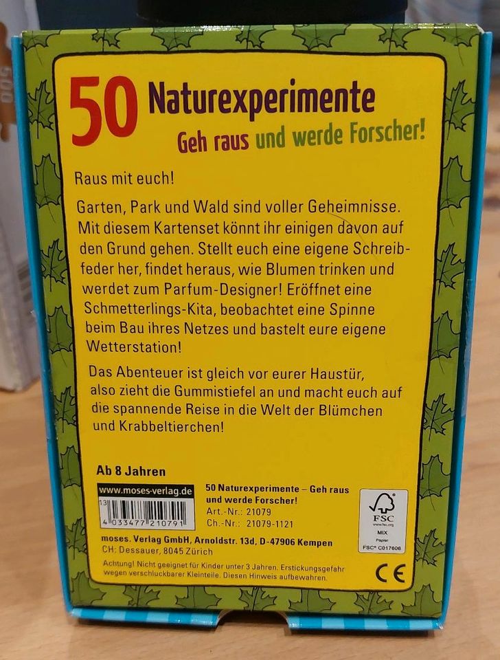 Moses, 50 Naturexperimente. in Westoverledingen