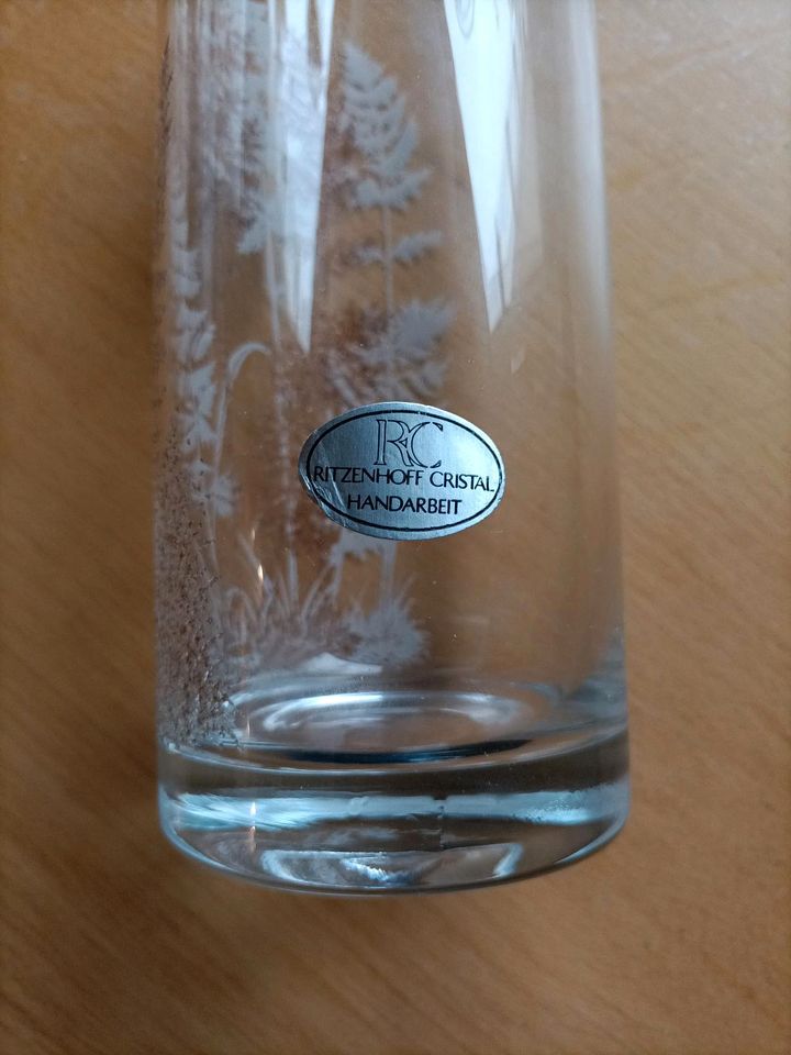 Glas Blumenvase in Leer (Ostfriesland)