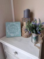 Holzschild blau, Shabby chic, Farmhouse, USA Deko, Landhaus Nordrhein-Westfalen - Dinslaken Vorschau