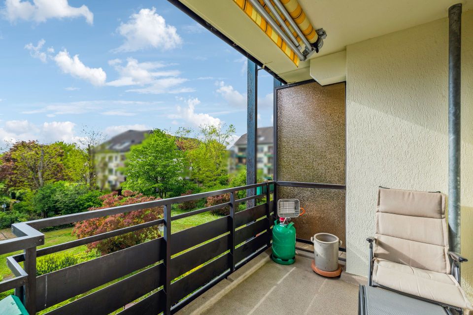 Gut aufgeteilte 3-Zimmerwohnung mit sonnigem Balkon in Wesseling - Erbpachtgrundstück in Wesseling