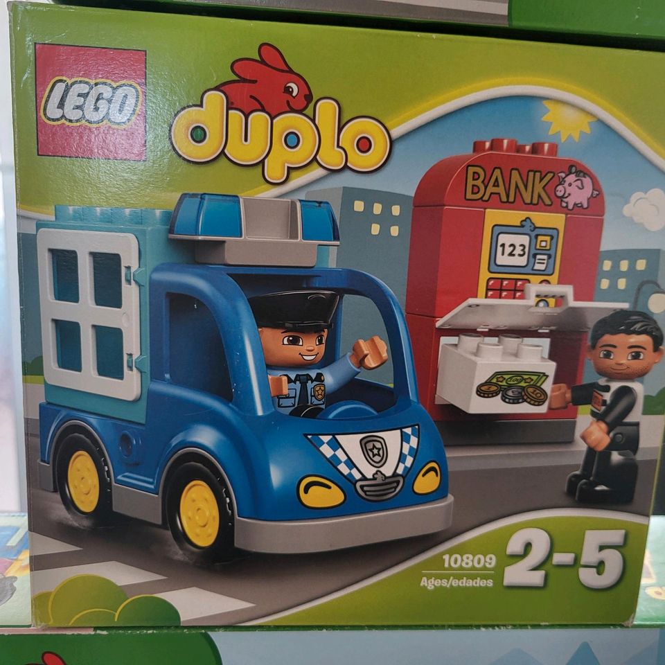 Lego Duplo 10901 10809 10867 Feuerwehr Polizei Marktstand in Berlin