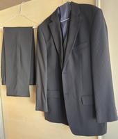 Herrenanzug C&A Canda, 3-teilig, Nadelstreifen – Gr. 98 (42L) Bayern - Diedorf Vorschau