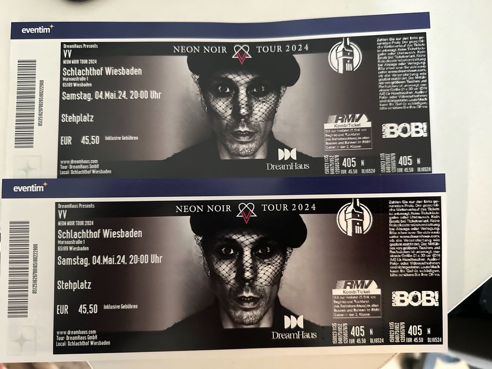 Tickets für das Konzert von Ville Valo in Wiesbaden in Werl