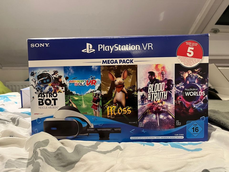 PlayStation 4 + VR Brille in Obertshausen