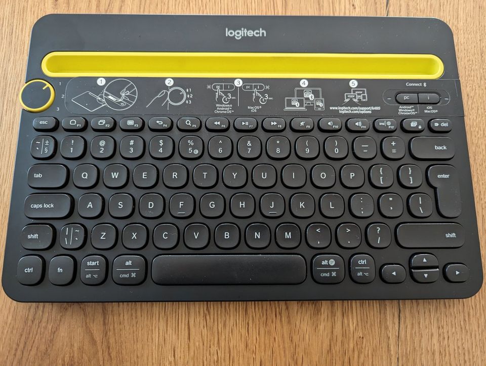 Logitech K480 Bluetooth Multi-Device Tastatur in Reckendorf