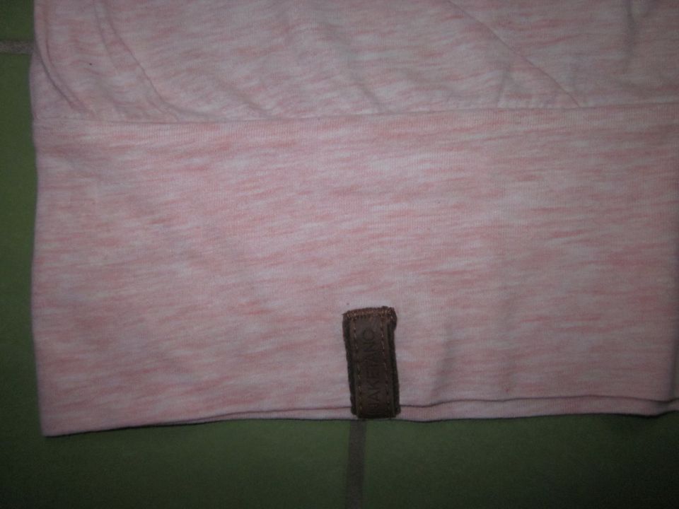 NAKETANO Kapuzenpullover Größe L 40 Hoodie rosa dünn Pulli in Gera