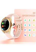 Smartwatch Damen Sport Smart Watch Fitnessuhr Fitnesstracker Gold Nordrhein-Westfalen - Herford Vorschau