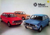 Austin Maxi 1500 1750 HL Prospekt 10/1976 Dresden - Reick Vorschau