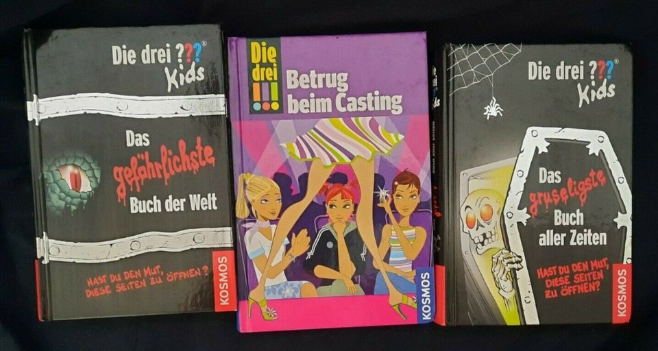 Die drei ???  Kids und !!! - 3 Bücher als Set in Hayingen