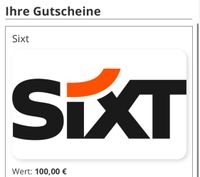 Sixt Gutschein 100€ Sachsen-Anhalt - Magdeburg Vorschau