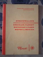 Kreidler Florett, Mofa Mokick Montage/Ersatzlisten Original Baden-Württemberg - Kämpfelbach Vorschau