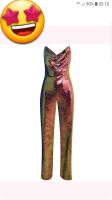 Halpern x Topshop Overall Jumpsuit Pailletten Multicolor Bandeau Baden-Württemberg - Bruchsal Vorschau