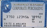 Streichholzbrief American Express Buchholz-Kleefeld - Hannover Groß Buchholz Vorschau