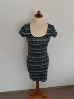 Sommerkleid Jersey Afroprint grün/gelb/blau weiß von Pull&Bear Bayern - Augsburg Vorschau