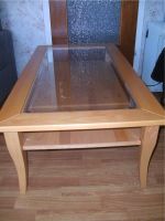 Wohnzimmertisch Tisch mit Glasplatte 130x71,5 cm Hessen - Fulda Vorschau