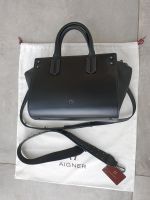 Aigner Tasche schwarz mit extra Schultergürtel Nordrhein-Westfalen - Lübbecke  Vorschau