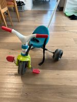 Dreirad mit Schiebestange Kinderfahrrad mit Helm Niedersachsen - Rühen Vorschau