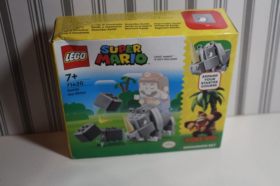 Super Mario Lego 71420 Rambi das Rhino – Erweiterungsset in Hannover