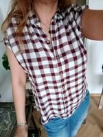 Abercrombie & Fitch Damen Bluse shirt kurzarm gr. S Karo Baden-Württemberg - Bönnigheim Vorschau