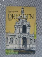 Uralter Stadtplan von Dresden - 1954, Vermessungsdienst Sachsen Berlin - Hohenschönhausen Vorschau