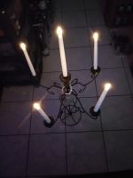 kerzenständer 5 armig schwarz mit 5 LED Kerzen Hessen - Gießen Vorschau