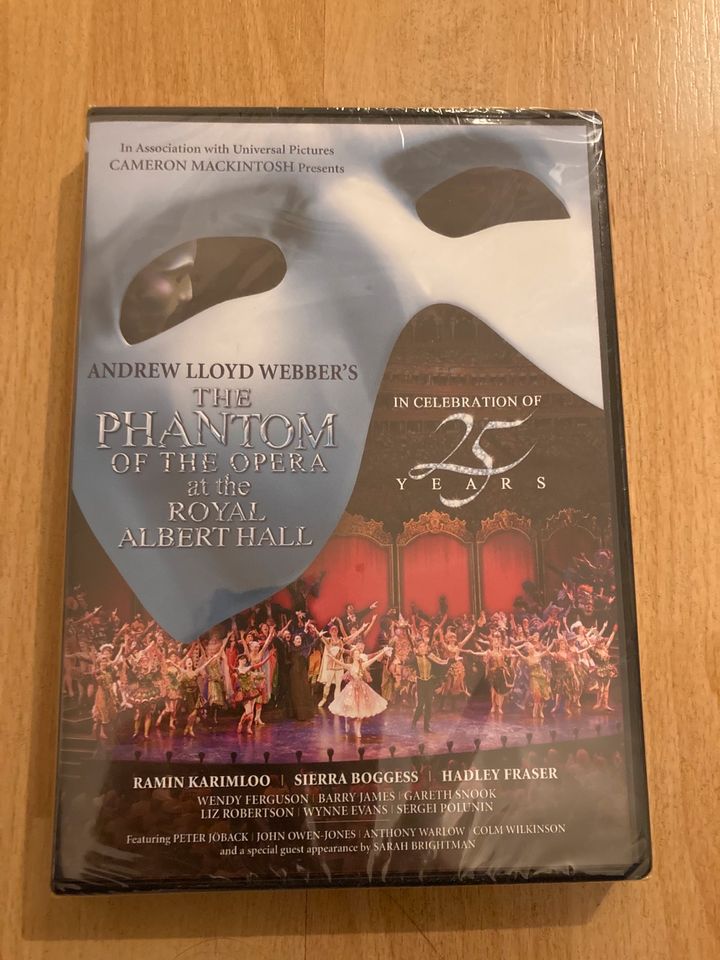 DVD Phantom der Opera Musical LONDON 2 in Hamburg