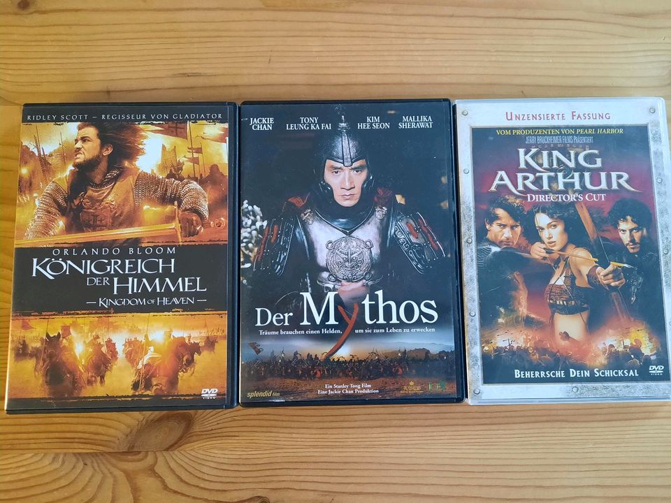 DVDs Orlando Bloom, Jackie Chan in Netzschkau