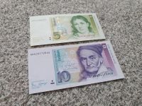 Wie NEU DM Scheine 10 und 5 Deutsche Mark Geldscheine Banknoten Baden-Württemberg - Weingarten Vorschau