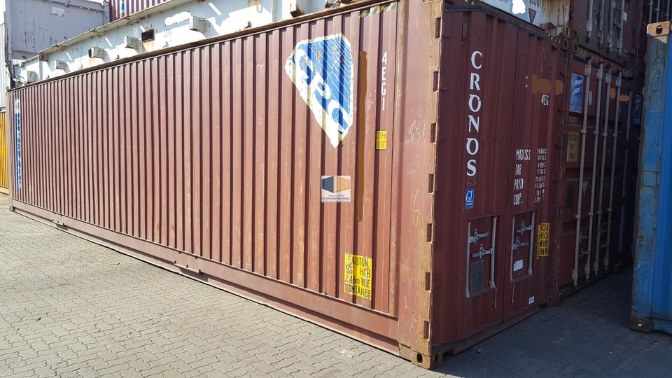 20` / 40` Fuß 6m / 12m Seecontainer - LÜBECK - High Cube Container Lagercontainer Container Magazincontainer Überseecontainer GEBRAUCHT NEUWERTIG NEU in Lübeck