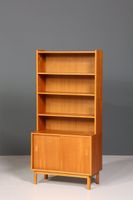 Schlichtes Mid Century Bücherregal Danish Design Schrank Retro Kommode "Made in Denmark" Schiebetür Regal Vintage 2 von 2 Artikel-Nr.: C625 Berlin - Hohenschönhausen Vorschau