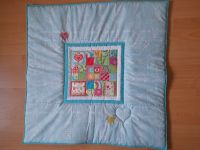 Patchwork-Babydecke "Love" Handarbeit mint-türkis-bunt Quilt neu Niedersachsen - Wasbüttel Vorschau