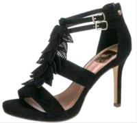 Bullboxer High Heels Sandalen schwarz mit verziertem T-Steg Gr37 Berlin - Steglitz Vorschau
