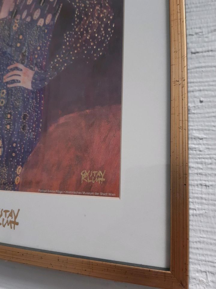 2 Gerahmte Gustav Klimt Bilder in Berlin