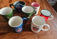 Kaffeetassen ua. Zelda, NFL und Emaille Konvolut Hessen - Lahntal Vorschau