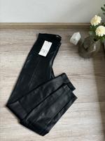 Neu ZARA Hose Leggings Lederhose Gr. XS schwarz high Waist Bayern - Eckersdorf Vorschau