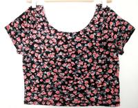 Crop Top von H&M Divided Größe L. Blumenmuster Niedersachsen - Uetze Vorschau