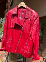 rotes Laurel- Nappaleder-Blouson, Gr. 42 Bayern - Aschaffenburg Vorschau