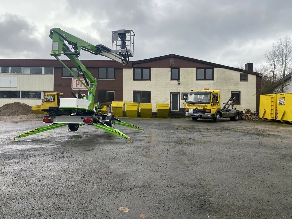 Arbeitsbühne Hubsteiger Anhängerbühne Lift mieten Vermietung in Springe