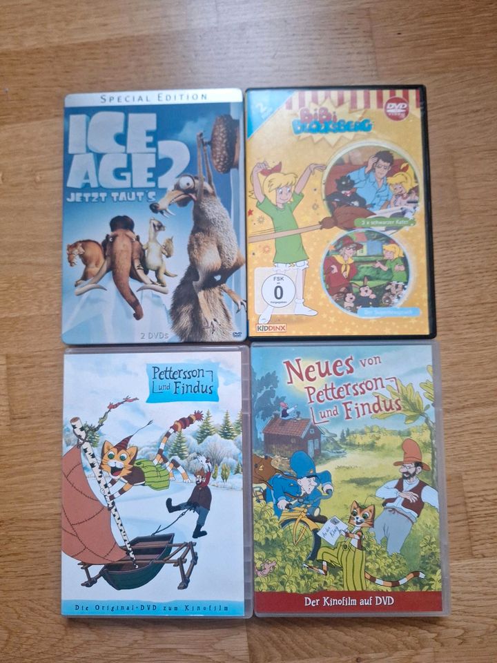 DVD (Ice Age2, Pettersson&Findus, Bibi Blocksberg) je 1Eur in Filderstadt
