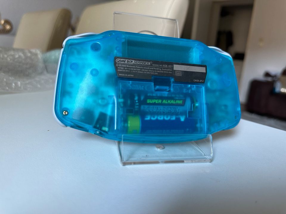 Gameboys Advance GBA Clear-Blue IPS V2 Display Top Preis! in Berlin