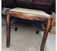 Wunderschöner Tisch Couchtisch Fliesentisch Holz antik Hessen - Eschwege Vorschau