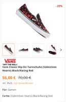 Vans Classic Slip-on Turnschuhe Sneaker Hearts Herzen Gr.39 Garz/Rügen - Zudar Vorschau
