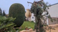 Windspiel aus Holz mit Solar Beleuchtung Sachsen - Krostitz Vorschau