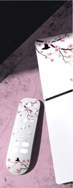 Skin Sticker für PS5 Schutzfolie Fallende Kirschblüten NEU in Nürtingen