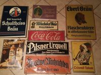 Blechschild Altes Schild Kulmbach Urquell Coca Cola Eberl München Sachsen - Göda Vorschau