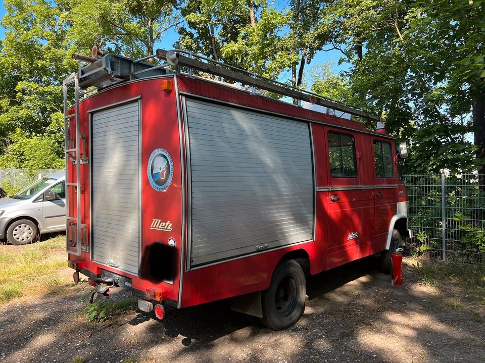 Mercedes Feuerwehr Oldtimer H-Kennzeichen in Mainz