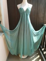 Showgirl-Q Ballkleid Abendkleid schulterfrei türkis Gr. 38 Leipzig - Probstheida Vorschau