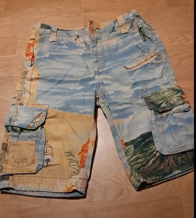 Shorts # kurze Hose # Yigga # Gr. 134 # Junge # Urlaub in Dömitz